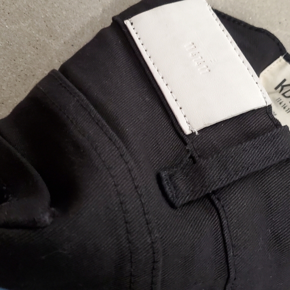 KDNK Black Mens XL 36 distressed pants - Picture 4 of 5